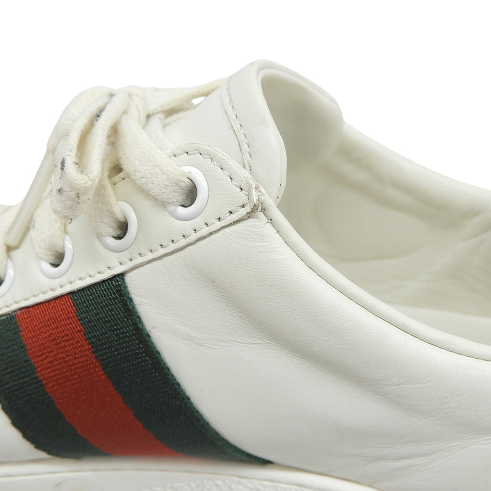 GUCCI グッチ グッチ ハートエース ローカットスニーカー シューズ レディース ホワイト 36 1/2 435638 シューズ