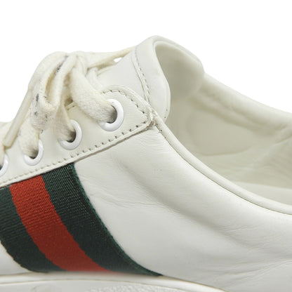 GUCCI グッチ グッチ ハートエース ローカットスニーカー シューズ レディース ホワイト 36 1/2 435638 シューズ