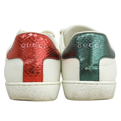 GUCCI グッチ グッチ ハートエース ローカットスニーカー シューズ レディース ホワイト 36 1/2 435638 シューズ