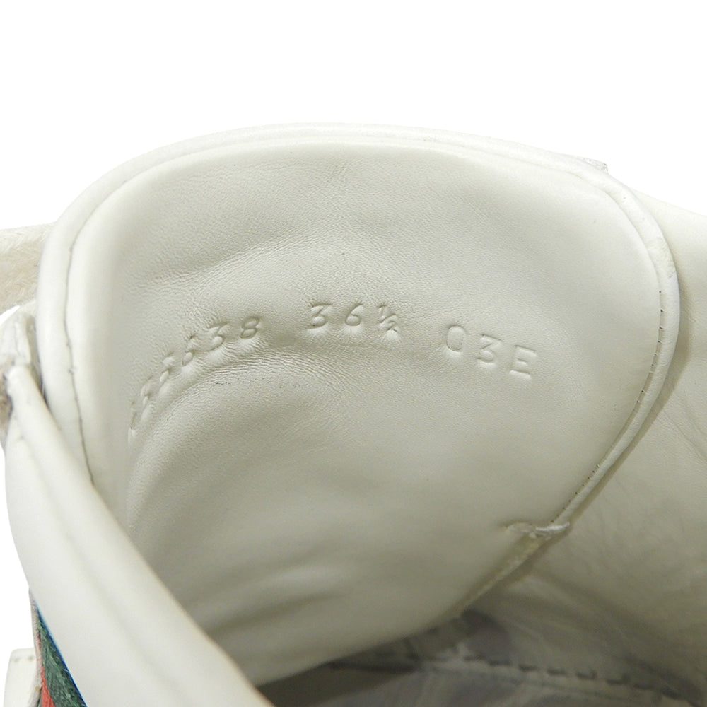 GUCCI グッチ グッチ ハートエース ローカットスニーカー シューズ レディース ホワイト 36 1/2 435638 シューズ