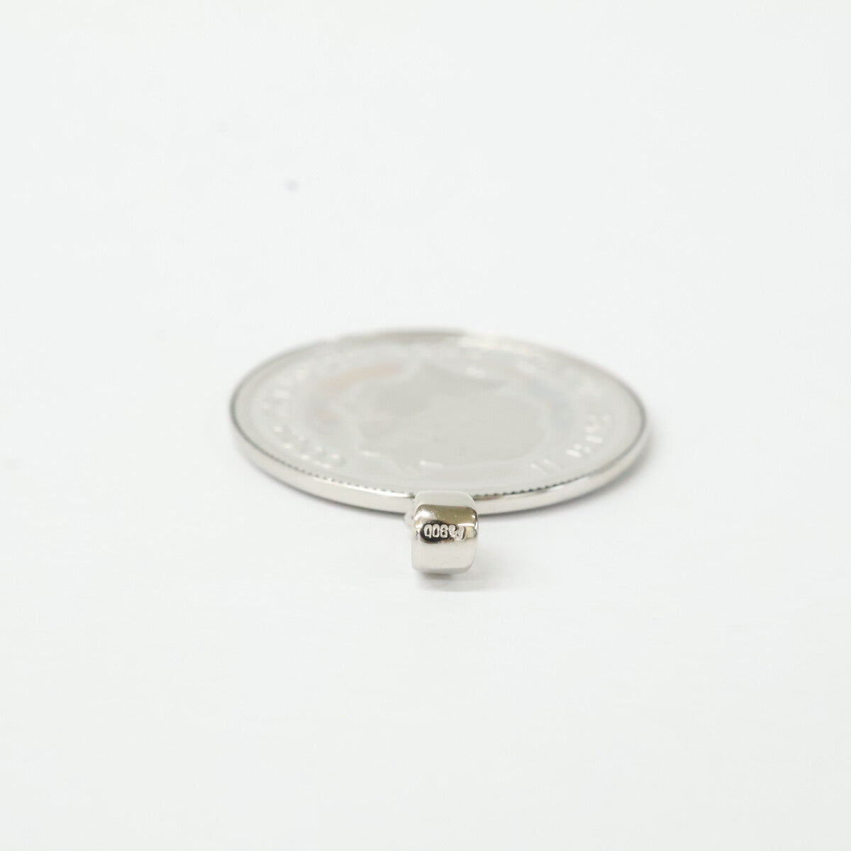 QVC QVC 純プラチナ/Pt900 ローズ＆エリザベス2世2022年20ドルコイン 1/10oz ペンダントトップ