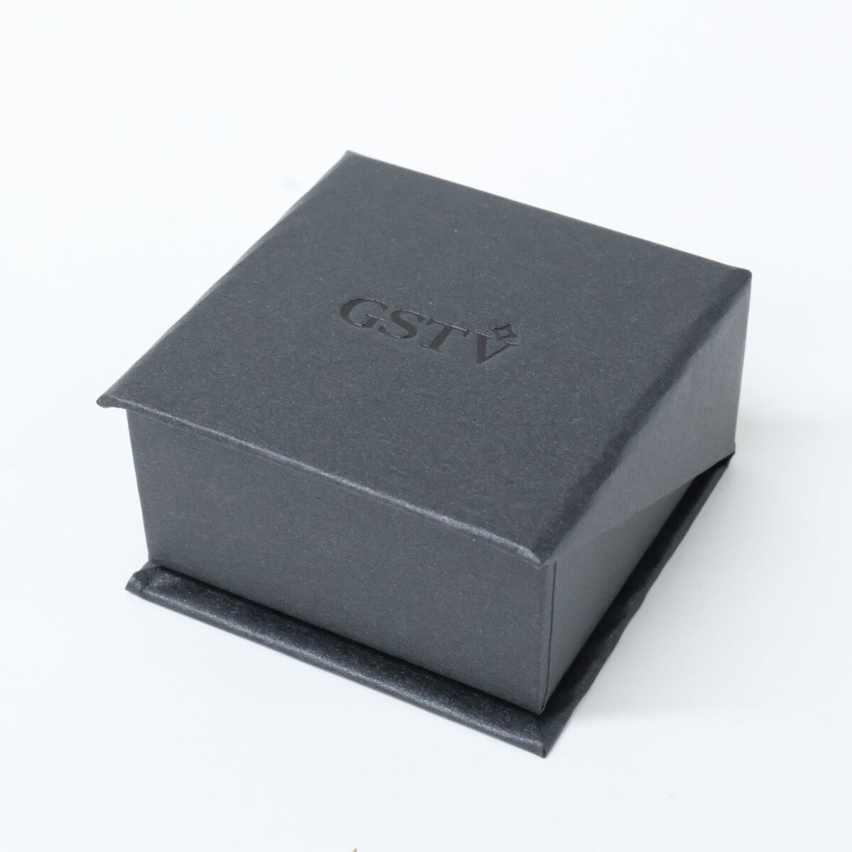 GSTV ジーエスティーブイ 新品同様 K18WG ブルーダイヤモンド(トリート)0.80ctホースシュー ペンダントトップ
