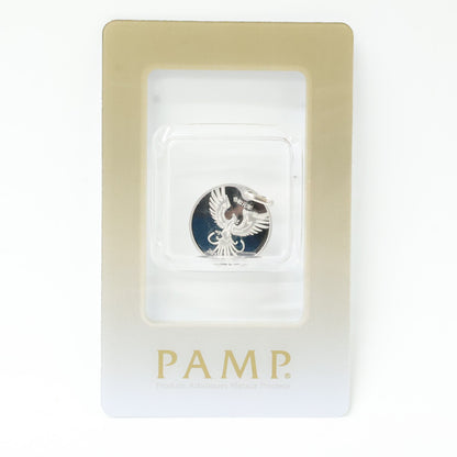 Pt1000 Pt1000 未開封 Pt999.5 PAMP社製2019枚限定発行令和元年記念鳳凰コイン ペンダントトップ