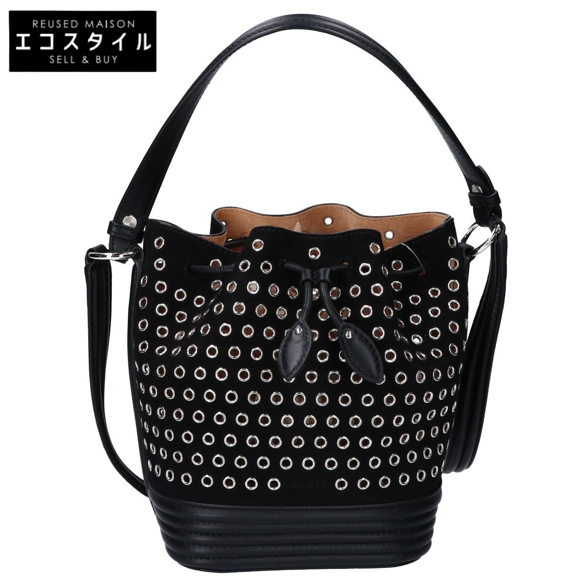 ALAIA アライア 新品未使用 AA1S01316CA167999 LE SEAU SMALL バケットバッグ ショルダーバッグ