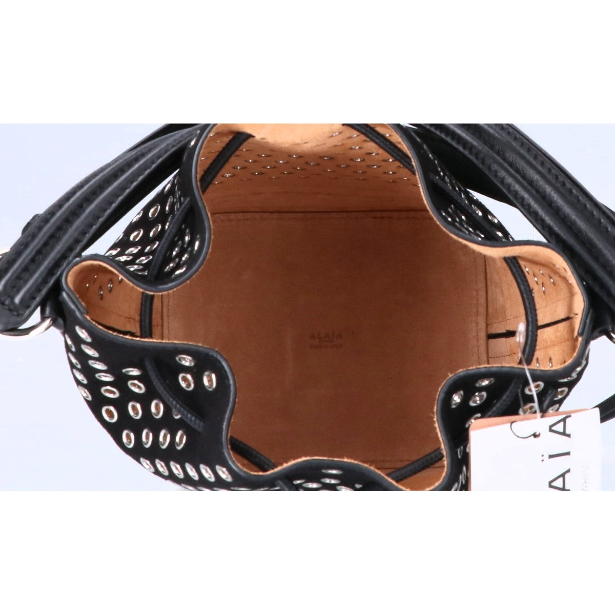 ALAIA アライア 新品未使用 AA1S01316CA167999 LE SEAU SMALL バケットバッグ ショルダーバッグ