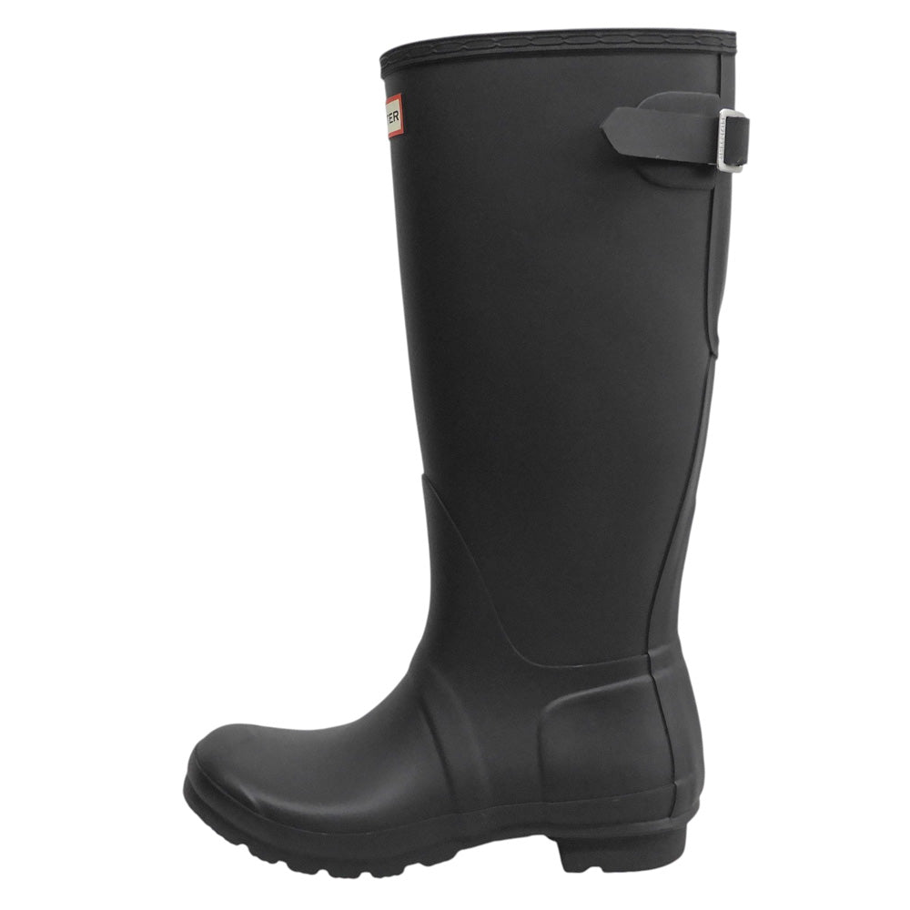 HUNTER ハンター 美品 WFT1001RMA WOMENS ORIGINAL TALL BOOT レインブーツ レディース ブラック 38 シューズ