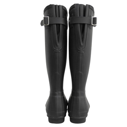 HUNTER ハンター 美品 WFT1001RMA WOMENS ORIGINAL TALL BOOT レインブーツ レディース ブラック 38 シューズ