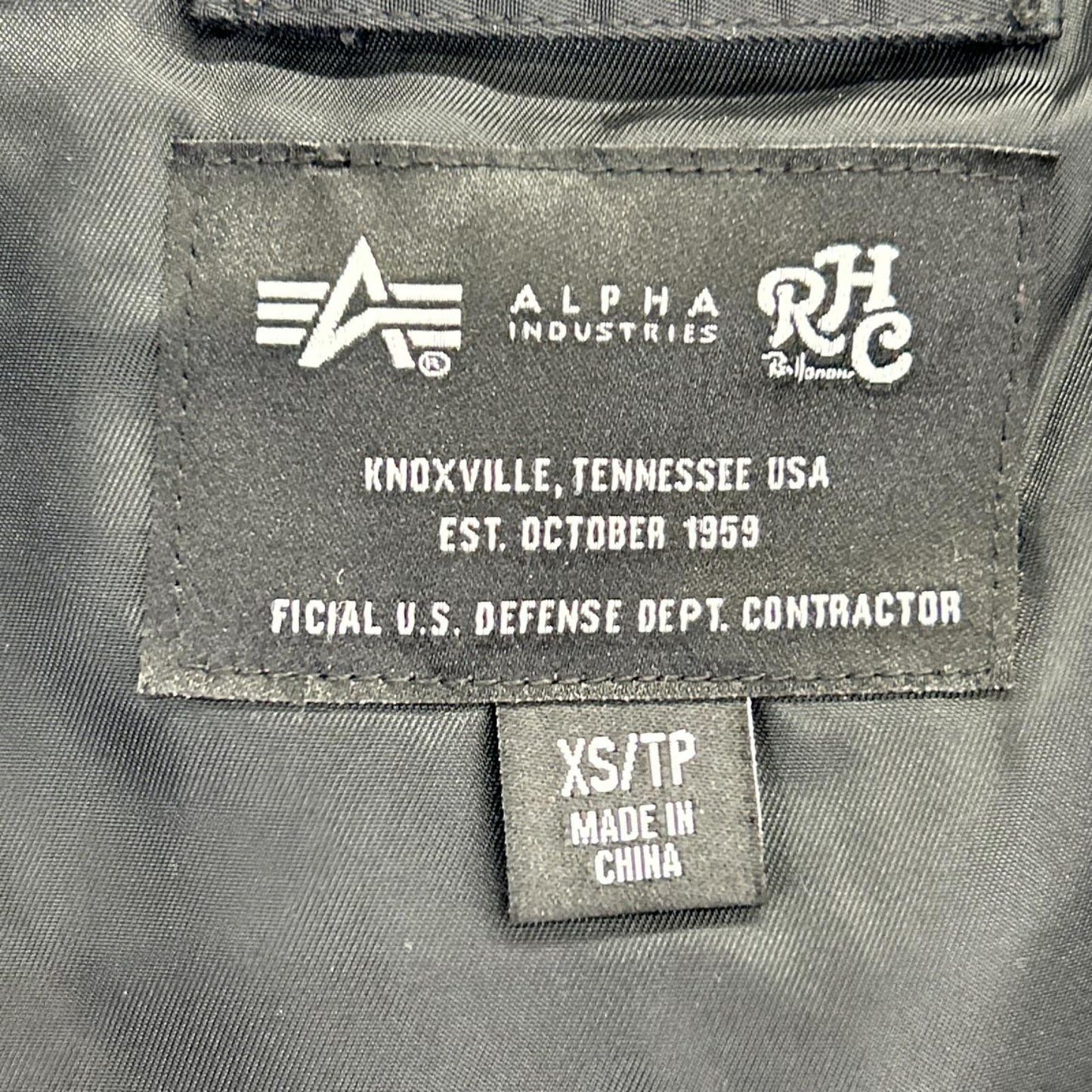 ALPHA INDUSTRIES アルファインダストリーズ ×RHC 797-5252606 キルティング×ボア ジャケット ジャケット