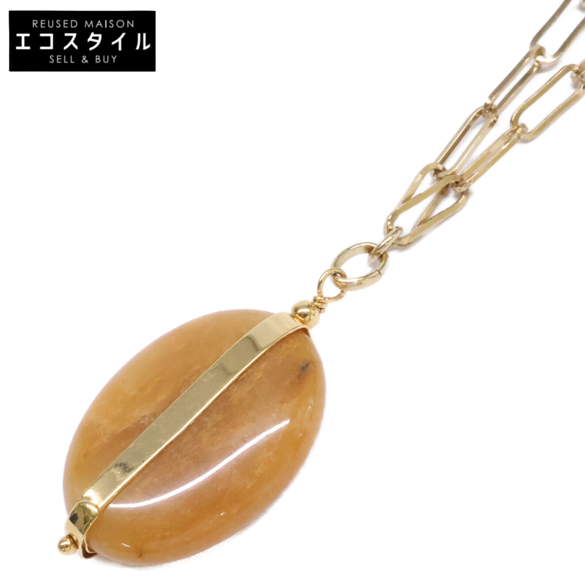 ISABEL MARANT イザベルマラン 【新品同様】CO0232-20P025B ストーン チェーン ネックレス