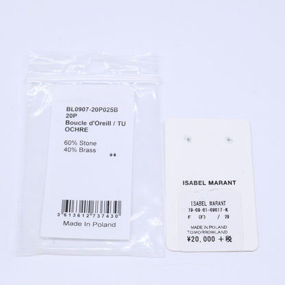 ISABEL MARANT イザベルマラン 【新品同様】BL0907-20P025B ストーン ピアス