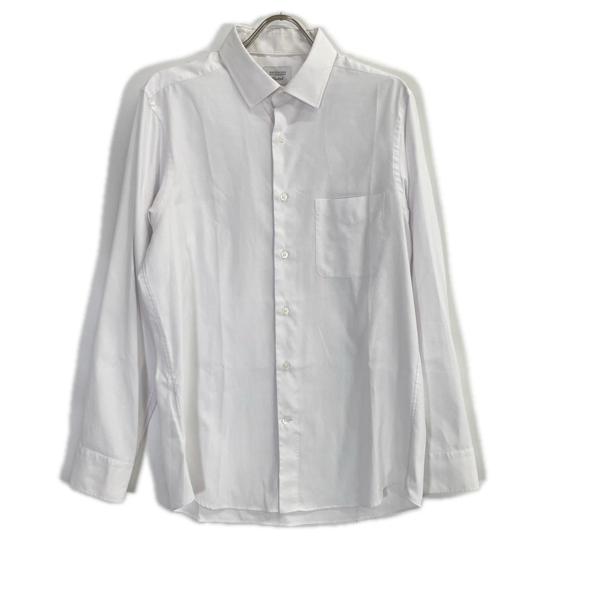MACKINTOSH PHILOSOPHY マッキントッシュフィロソフィー H1M25-549-01ホワイト トロッター セミワイドシャツ トップス