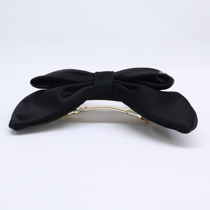 ALEXANDRE de PARIS アレクサンドル ドゥ パリ 【新品同様】TA8-16T-P21 サテン リボン バレッタ ヘアアクセサリー