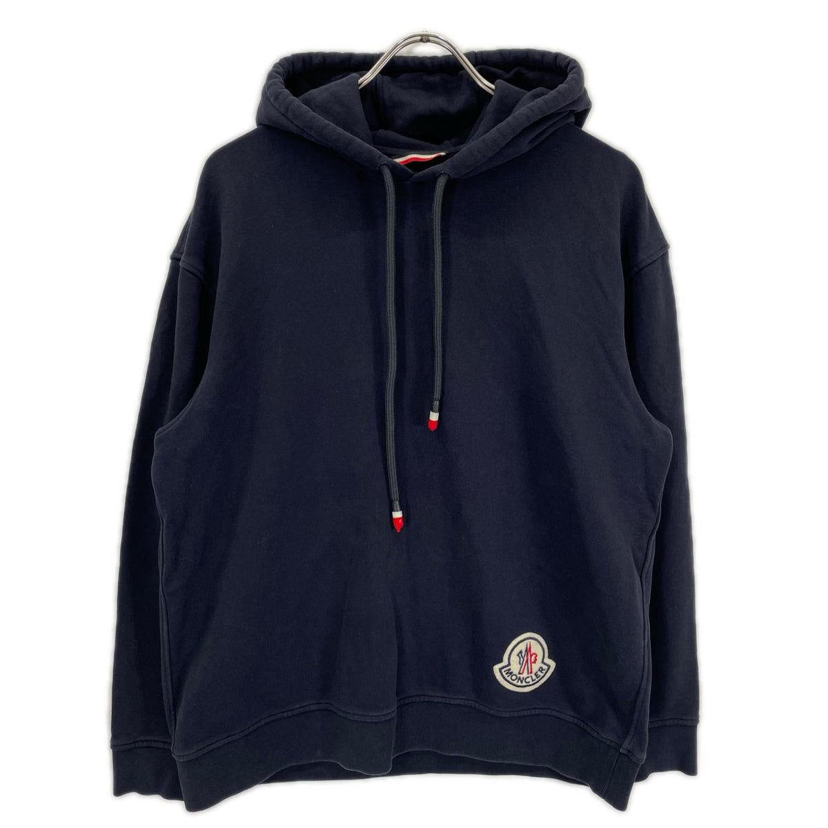 MONCLER モンクレール MAGLIA ネイビー ロゴワッペンパーカー トップス