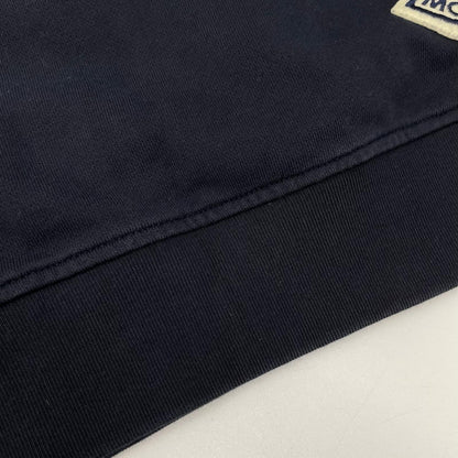 MONCLER モンクレール MAGLIA ネイビー ロゴワッペンパーカー トップス