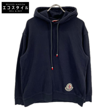 MONCLER モンクレール MAGLIA ネイビー ロゴワッペンパーカー トップス