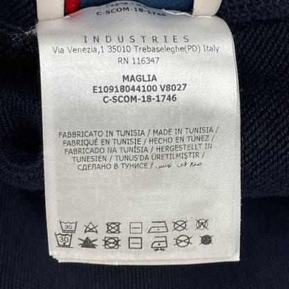 MONCLER モンクレール MAGLIA ネイビー ロゴワッペンパーカー トップス