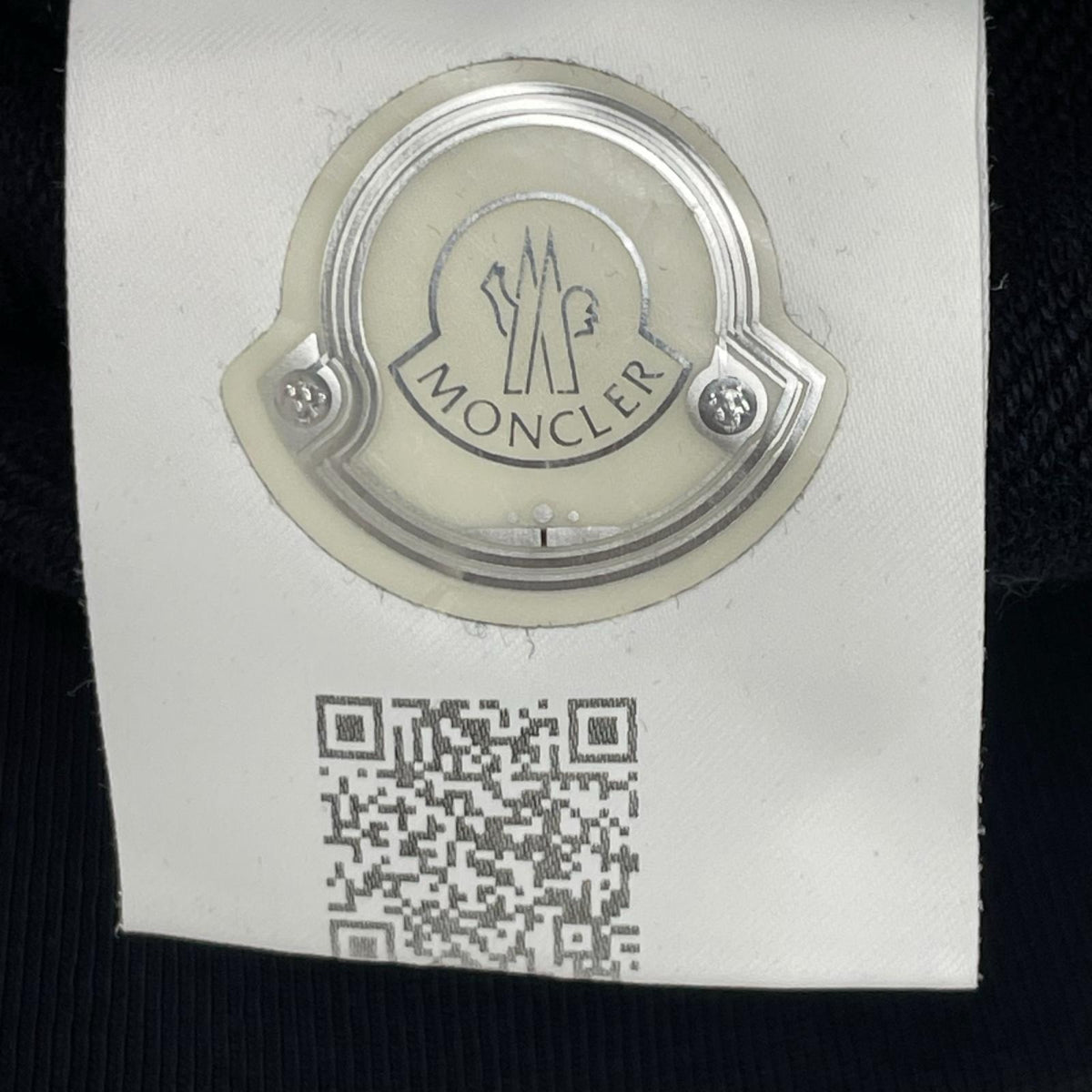 MONCLER モンクレール MAGLIA ネイビー ロゴワッペンパーカー トップス