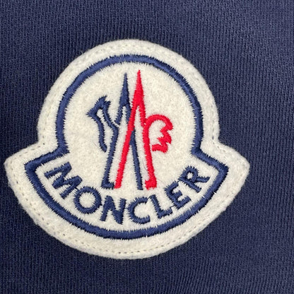 MONCLER モンクレール MAGLIA ネイビー ロゴワッペンパーカー トップス