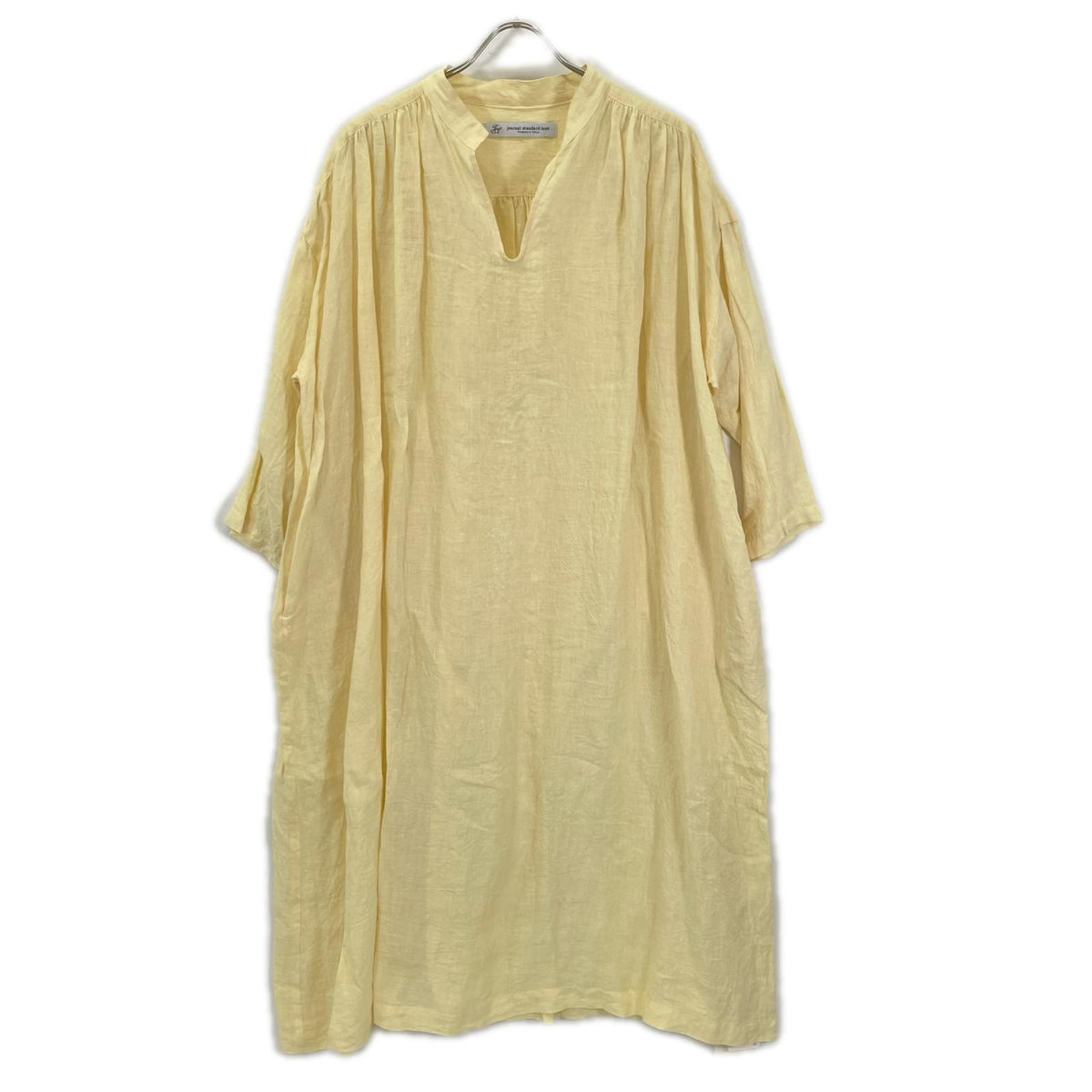 journal standard luxe ジャーナルスタンダード ラックス 22-040-440-2020-2-0 リネンキーネックワンピース ワンピース