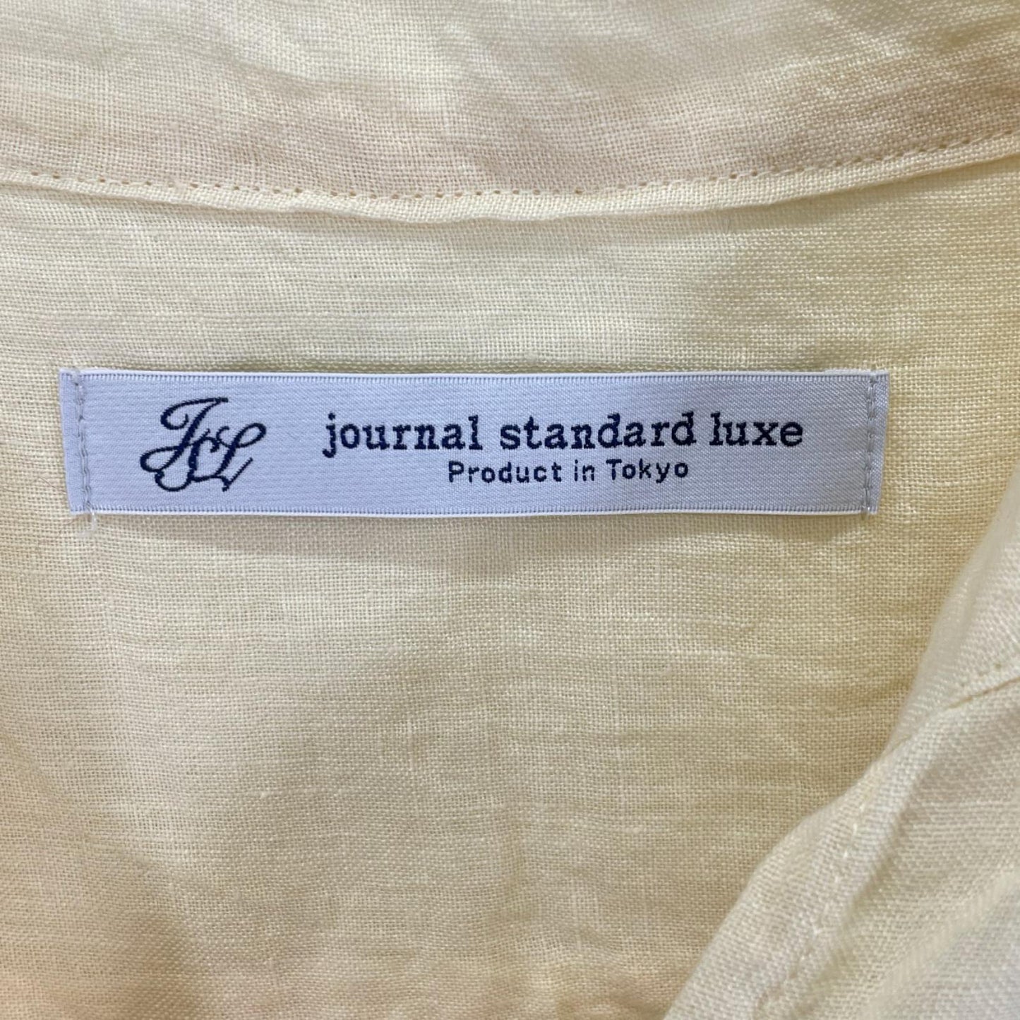 journal standard luxe ジャーナルスタンダード ラックス 22-040-440-2020-2-0 リネンキーネックワンピース ワンピース