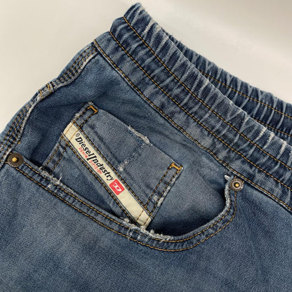 DIESEL ディーゼル 068JV ウォッシュブルー 2033 D-KROOLEY-SHORT JOGG ハーフパンツ ボトムス