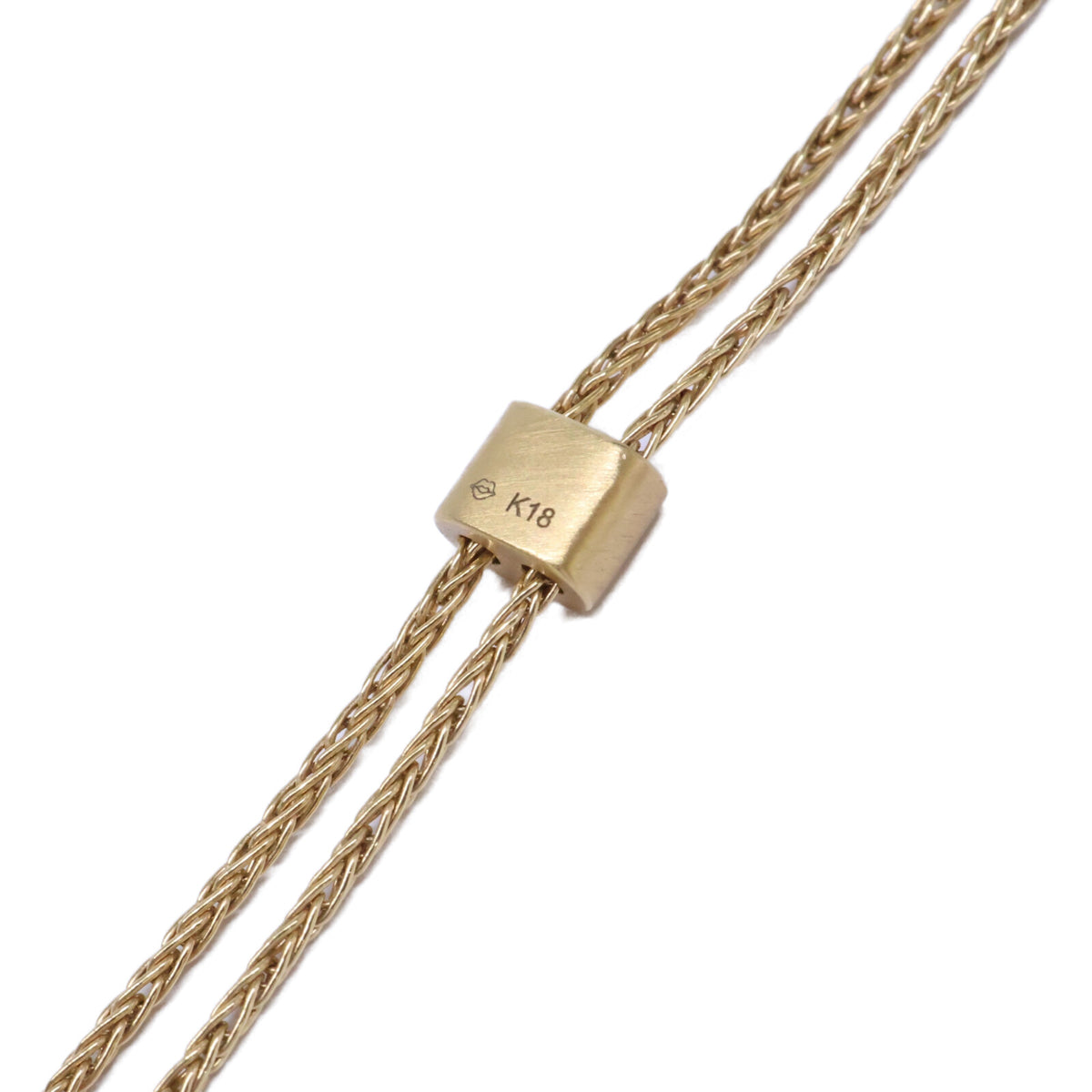 talkaTive トーカティブ 美品 WISH Necklace/spiga09 80cm K18YG ロング ネックレス