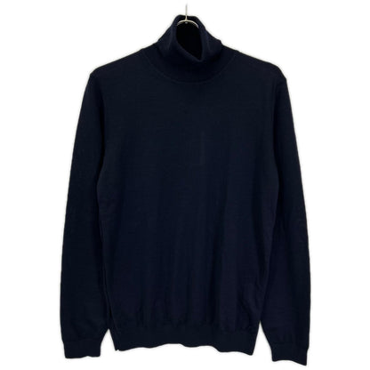 BOSS ボス 50392083 Musso-P ネイビー タートルネックニットセーター トップス