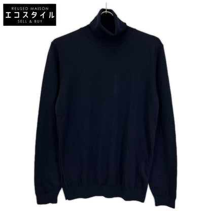 BOSS ボス 50392083 Musso-P ネイビー タートルネックニットセーター トップス