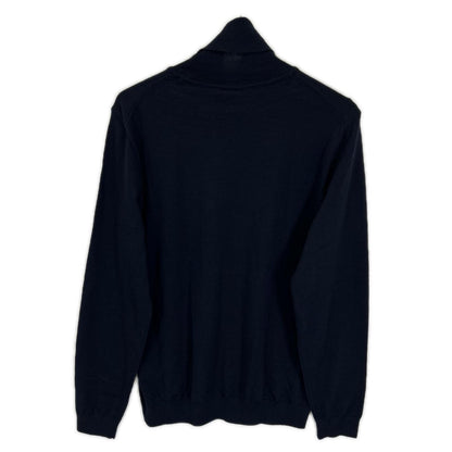 BOSS ボス 50392083 Musso-P ネイビー タートルネックニットセーター トップス