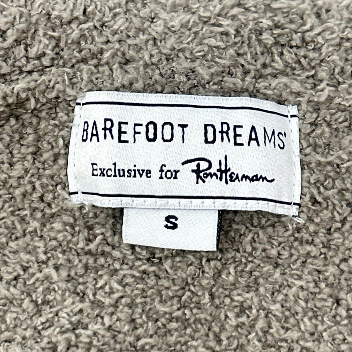 BAREFOOT DREAMS ベアフットドリームス ×ロンハーマン SZWCC21428 ベージュ ジップパーカー ジャケット