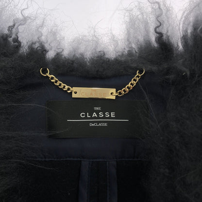 DoCLASSE ドゥクラッセ THE CLASSE 30211ー070 ネイビー カシミヤファーウールジレ トップス