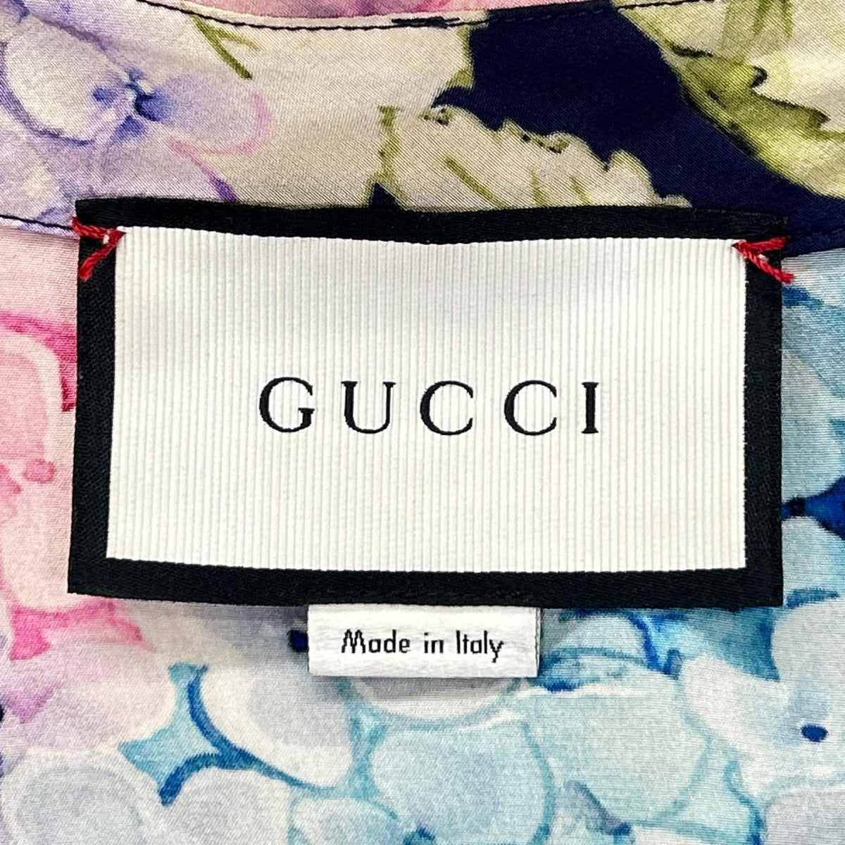 GUCCI グッチ 429058 フラワープリントシルクブラウス トップス