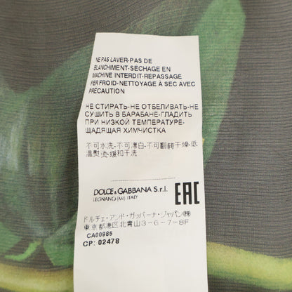 DOLCE&GABBANA ドルチェアンドガッバーナ 【美品/国内正規】F5P75T/IS1LT フラワープリント シルク ブラウス トップス