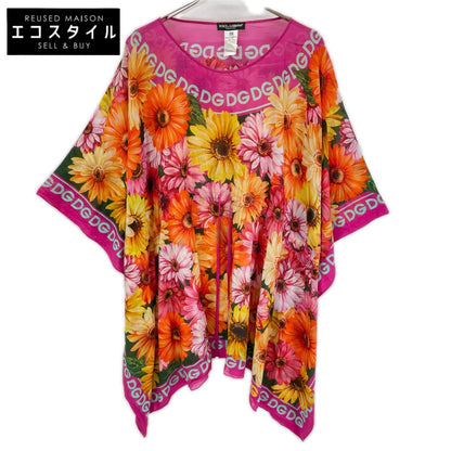 DOLCE&GABBANA ドルチェアンドガッバーナ F6F1IT/HH5AI フラワープリントコットンチュニック トップス