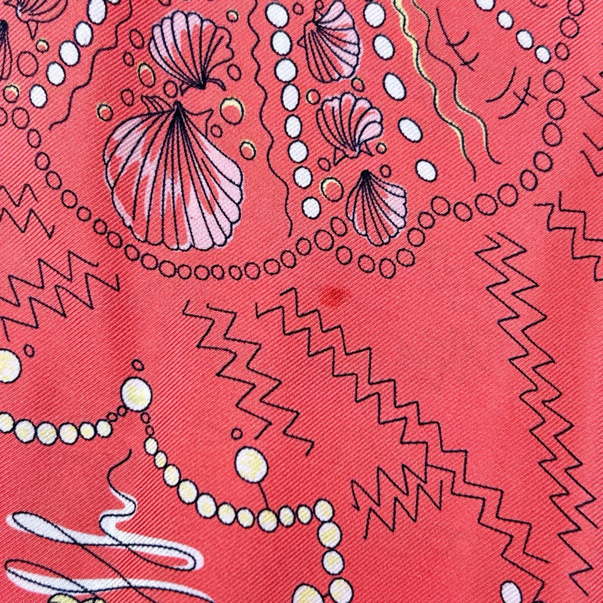 EMILIO PUCCI エミリオプッチ 1HWL97 ピンク シェルプリントスカーフワンピース ワンピース