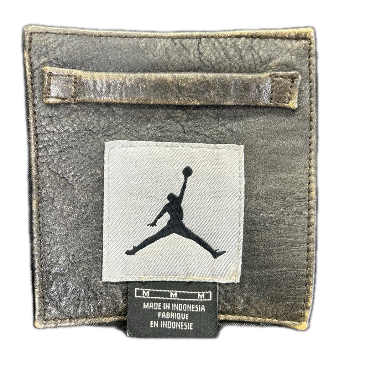 NIKE ナイキ 90s 920220 カーキ MJ-23 レザー ライダースジャケット ジャケット