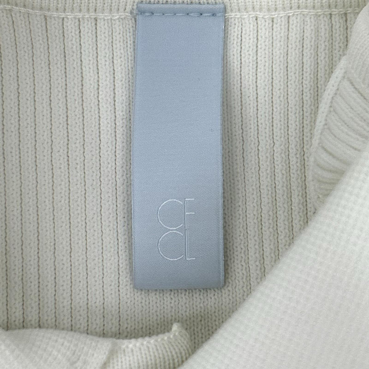CFCL シーエフシーエル CF008KE035 ホワイト OTTERY SHIRT CARDIGAN カットソー トップス