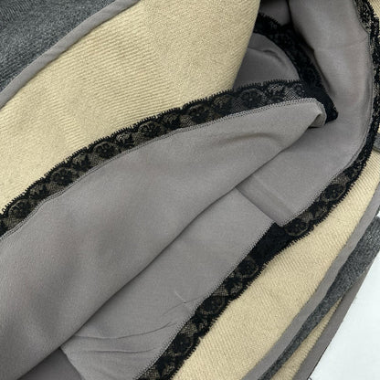 PRADA プラダ 15年 P32A5 8152 1JZ9 グレー フレアドレスワンピース ワンピース