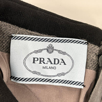PRADA プラダ 15年 P32A5 8152 1JZ9 グレー フレアドレスワンピース ワンピース