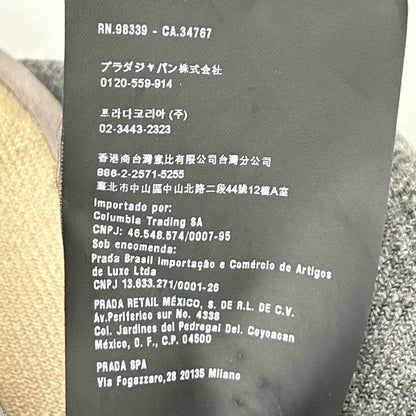 PRADA プラダ 15年 P32A5 8152 1JZ9 グレー フレアドレスワンピース ワンピース