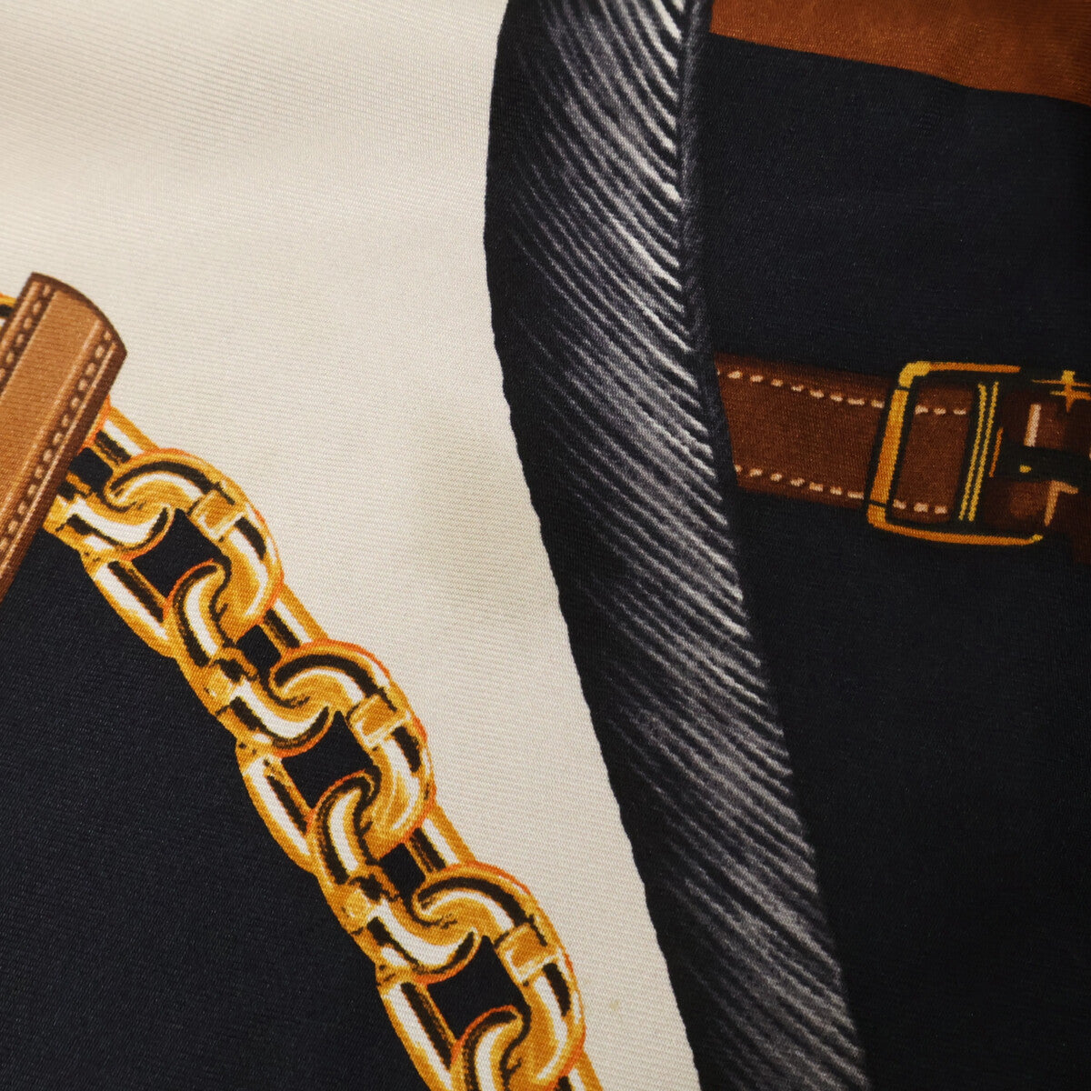 LOUIS VUITTON ルイヴィトン チェーンプリント シルク 半袖 ワンピース