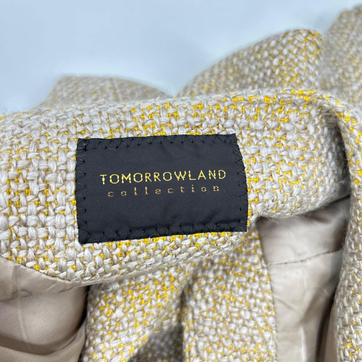 TOMORROWLAND トゥモローランド 13074407358 ロービングツイード ジレブルゾン ベスト