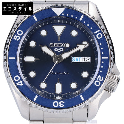 SEIKO セイコー 【美品】SBSA001 4R36 5スポーツ SKX series デイデイト シースルーバック 自動巻き 腕時計