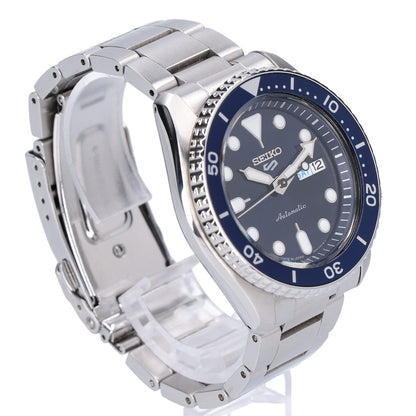 SEIKO セイコー 【美品】SBSA001 4R36 5スポーツ SKX series デイデイト シースルーバック 自動巻き 腕時計