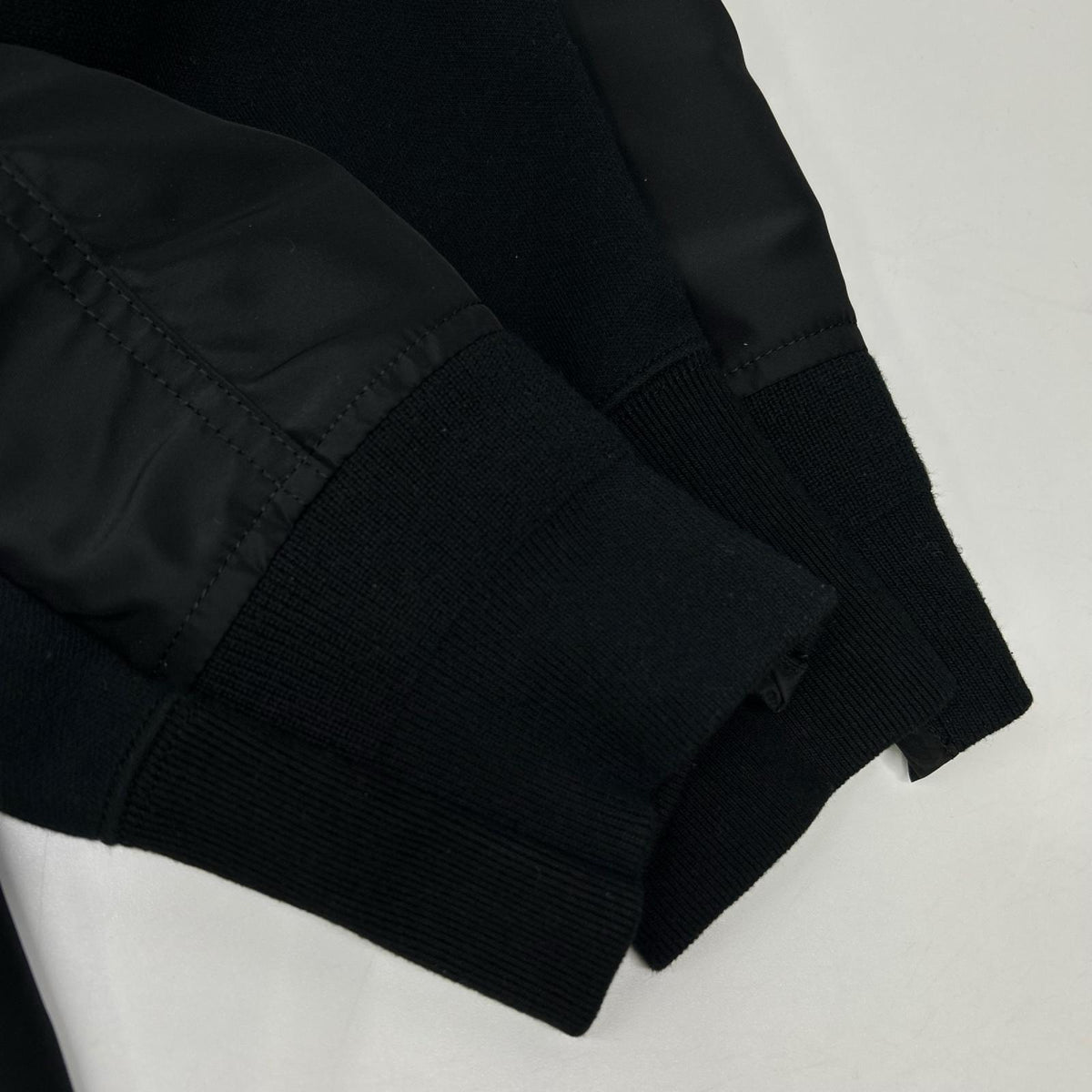 sacai サカイ SCM-219 Sponge Sweat x Nylon Twill Hoodie トップス