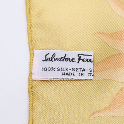 SalvatoreFerragamo サルバトーレフェラガモ 【新品未使用】デイ & ナイト パンサー シルク スカーフ