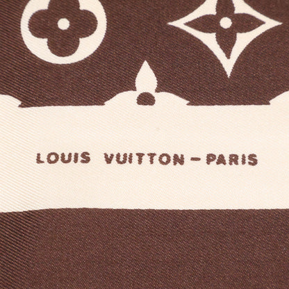 LOUIS VUITTON ルイヴィトン 【新品同様】モノグラム シルク スカーフ