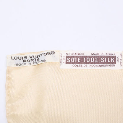 LOUIS VUITTON ルイヴィトン 【新品同様】モノグラム シルク スカーフ