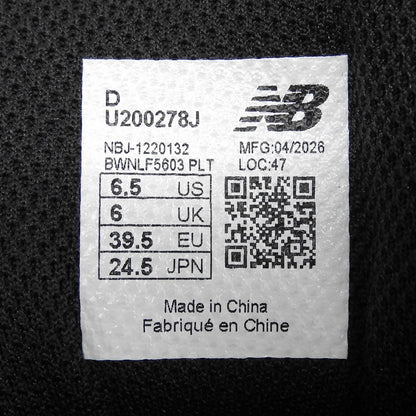 NEW BALANCE ニューバランス 200R ローカットシューズ シューズ レディース ブラック 24.5cm U200278J シューズ