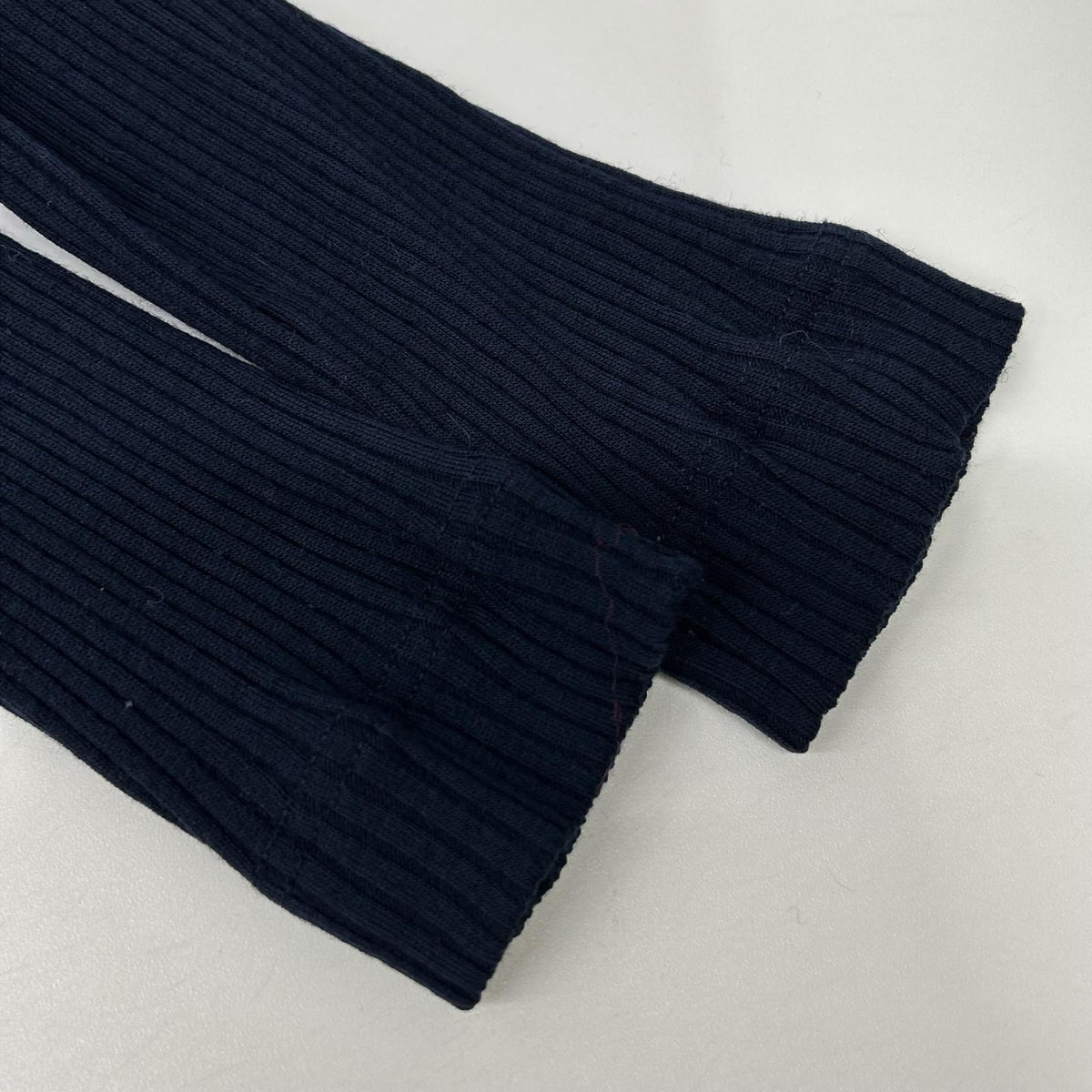 DRIES VAN NOTEN ドリスヴァンノッテン ネイビー ハイネックリブニット トップス
